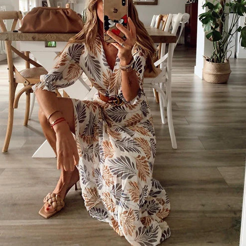 Minnie | Summer Festive Long Dress for Women - Image 2