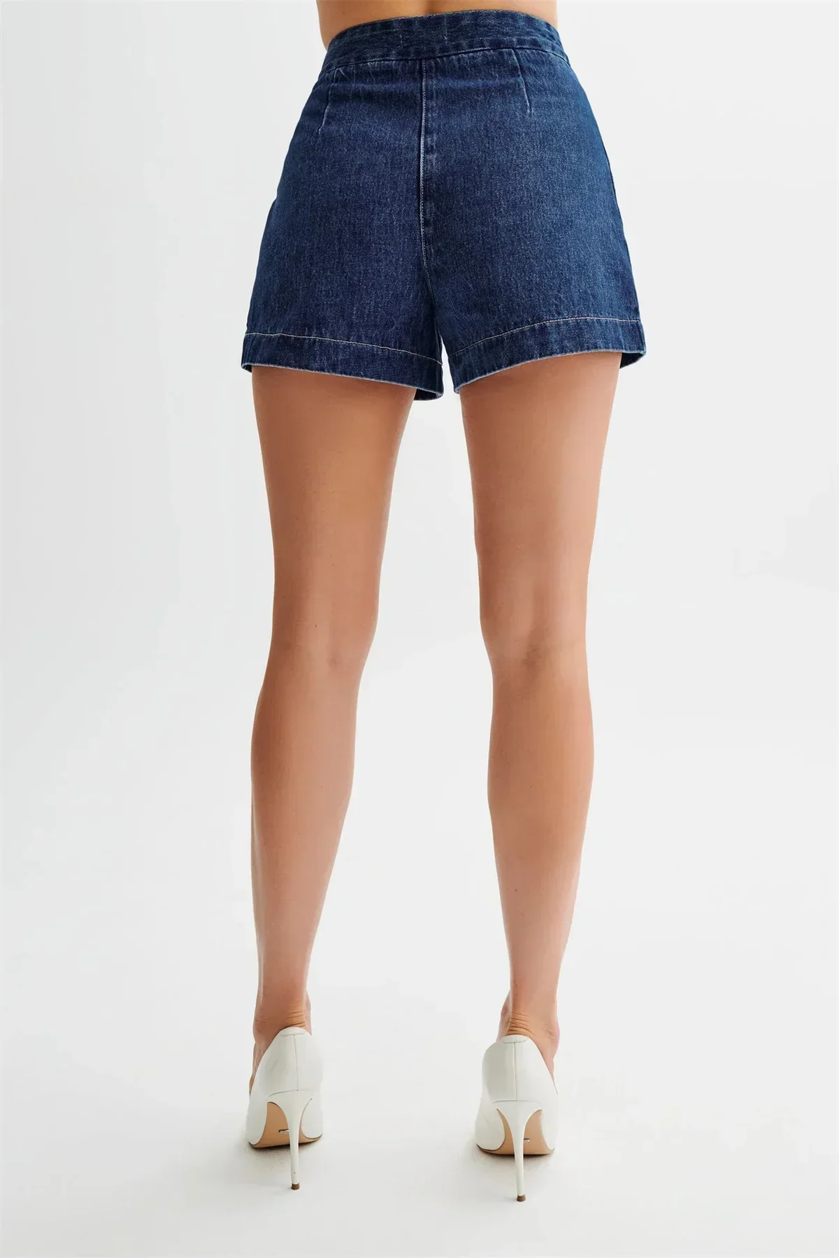 Mireille | Casual Denim Shorts Set - Image 4