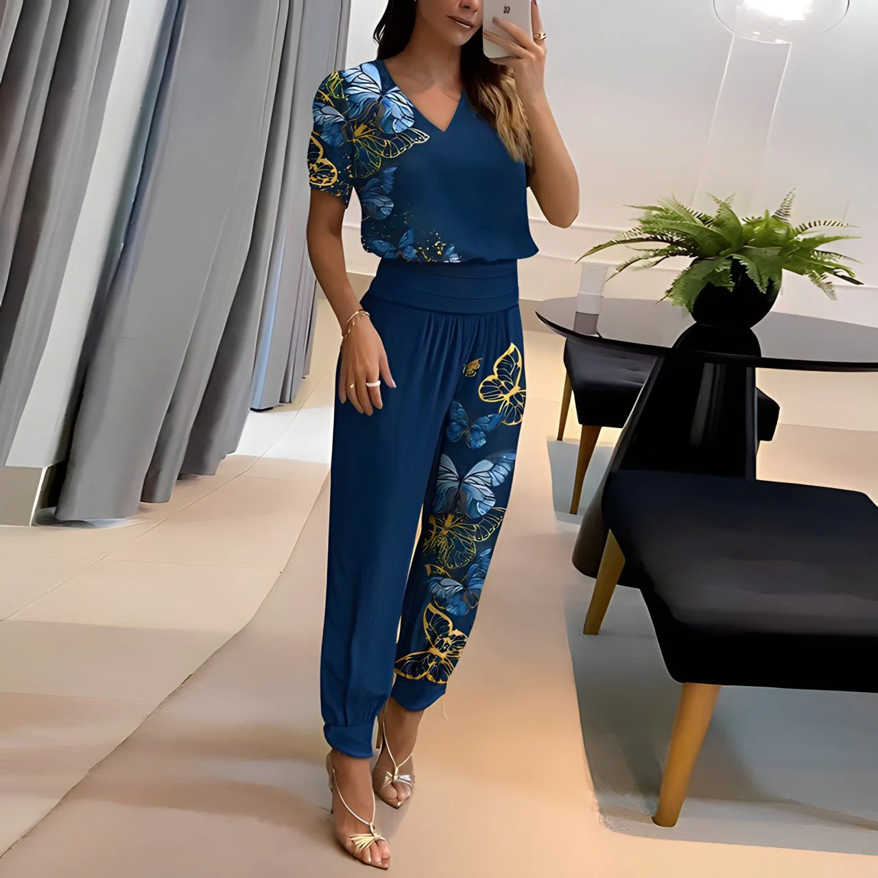 Morwenna | Blouse Pants Set - Image 2
