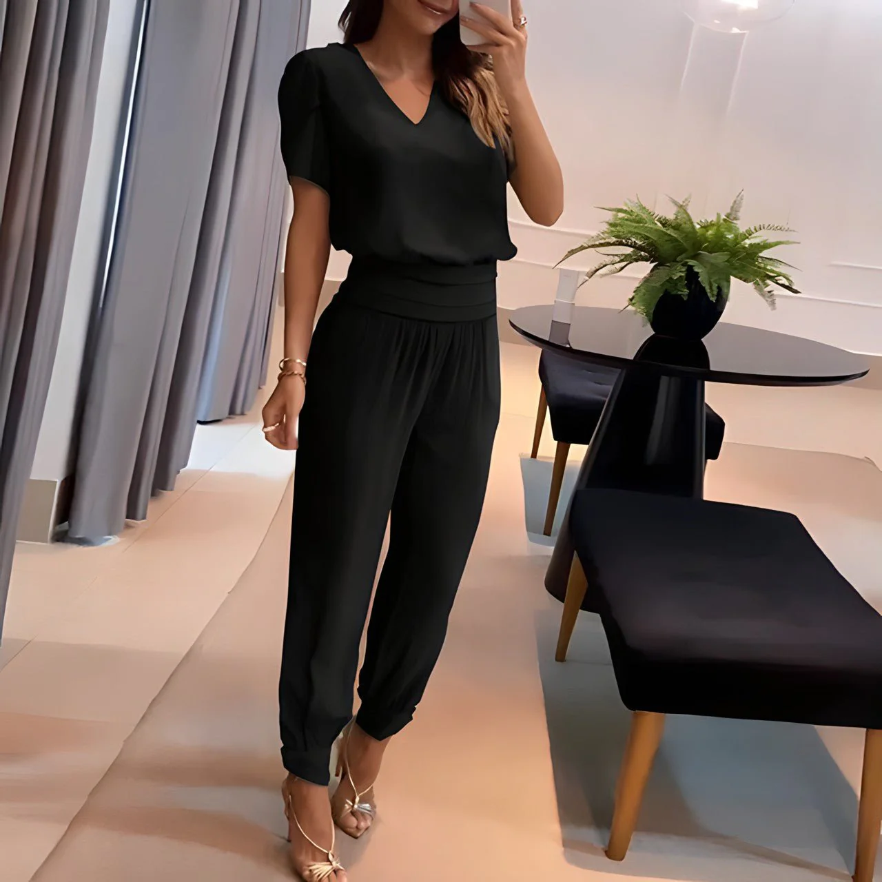 Morwenna | Blouse Pants Set - Image 4