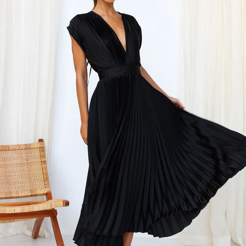 Nalani | V-Neck Dress - Image 4