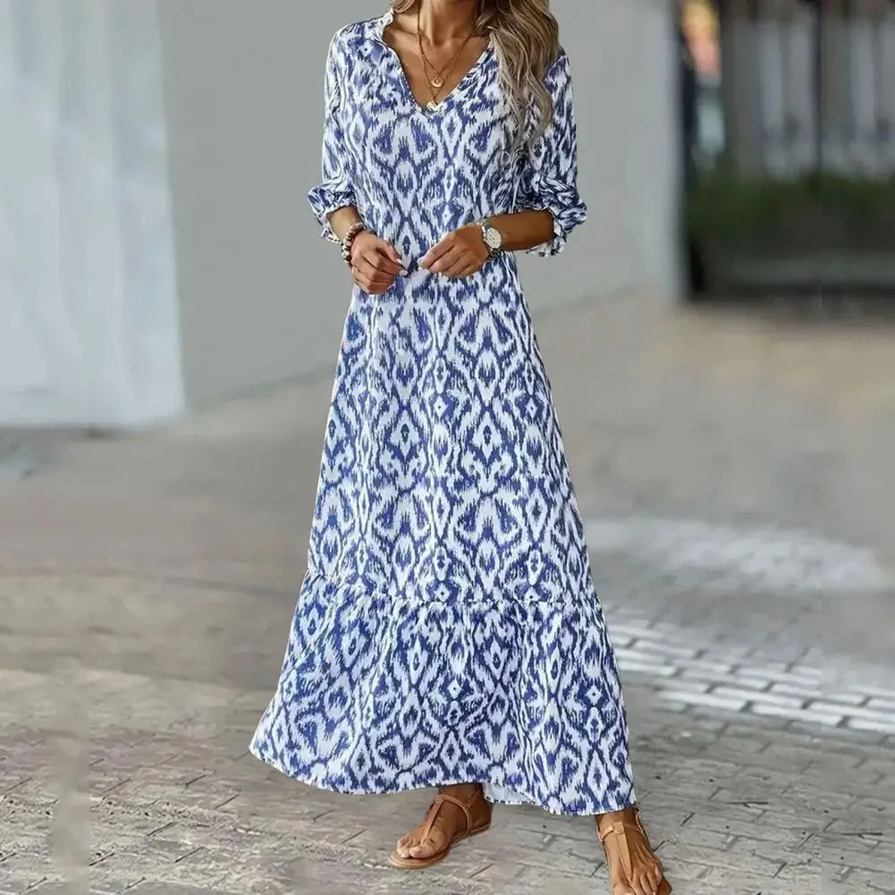 Nellie | V-Neck Summer Dress for Women