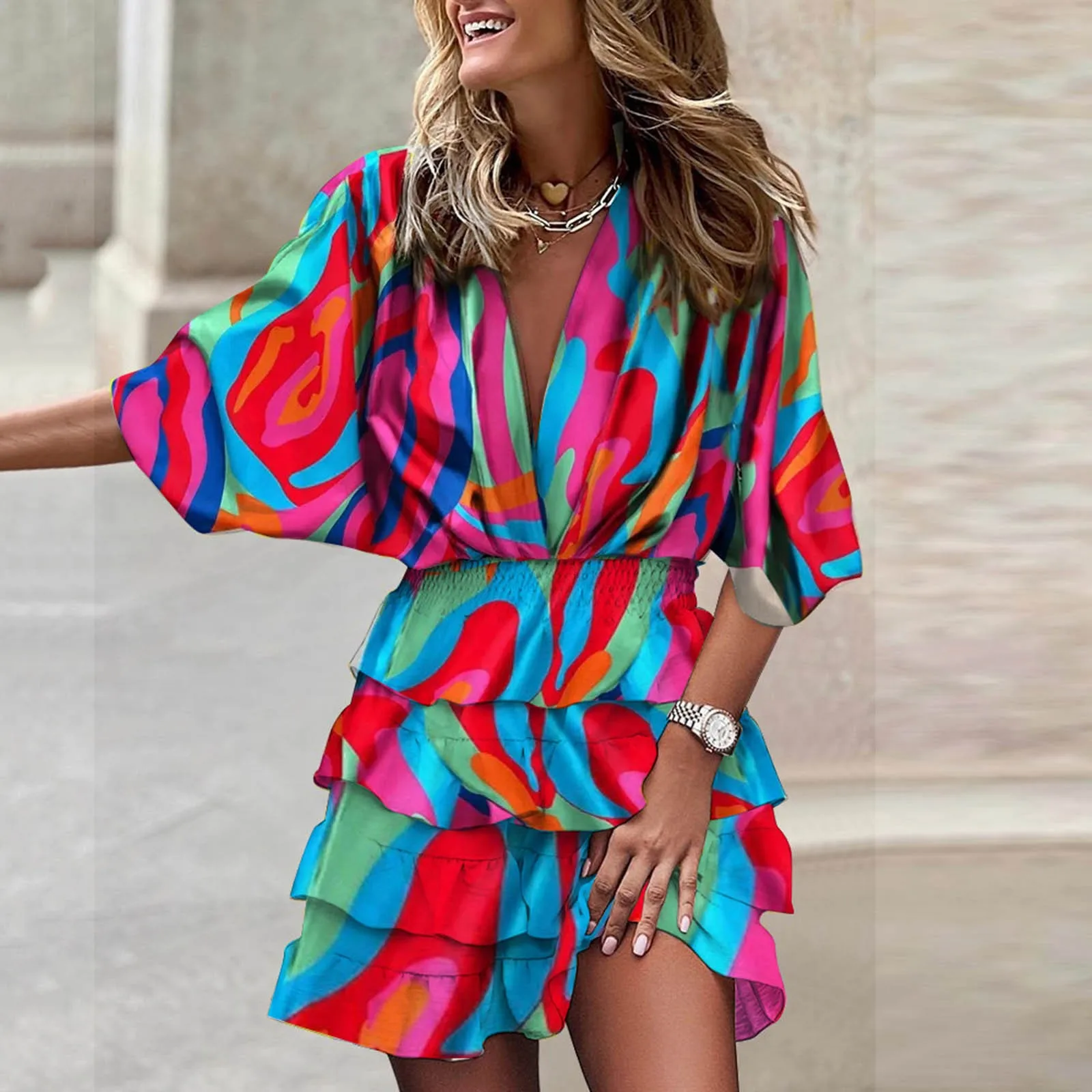 Niamh | Ruffle Summer Dress - Image 4