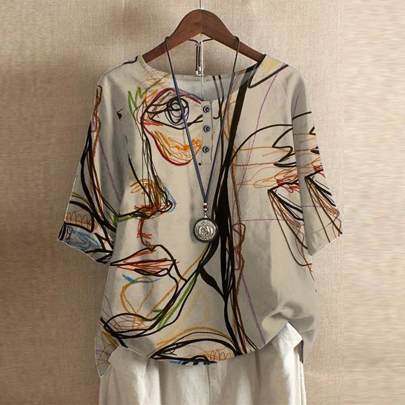 Noemi | Vintage Floral Blouse - Image 11
