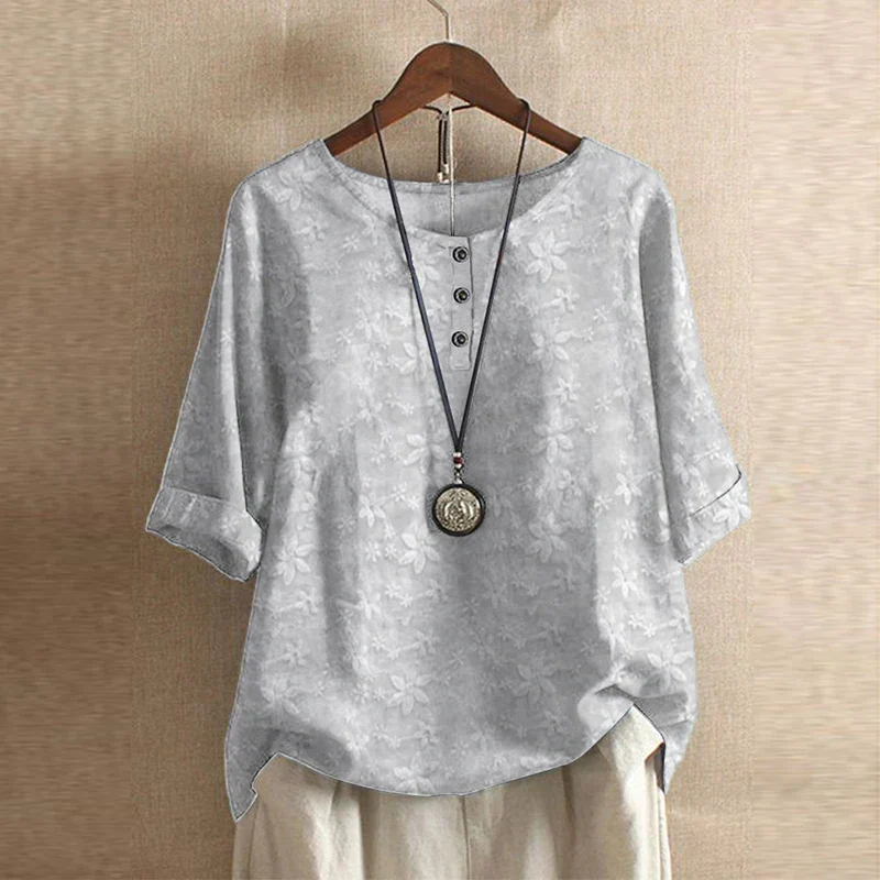 Noemi | Vintage Floral Blouse - Image 6