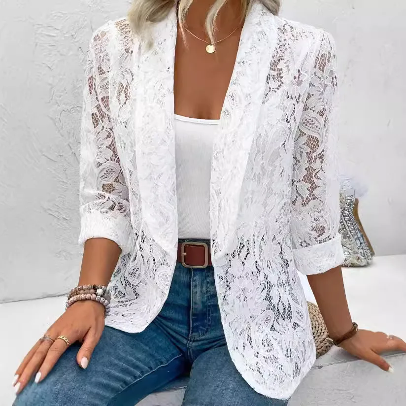 Noor | Elegant Lace Blazers - Image 7