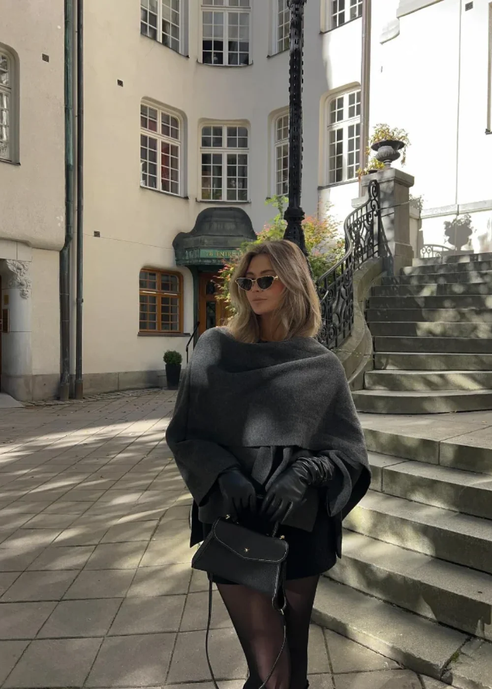 Ophelia | Luxe Cape Coat - Image 5
