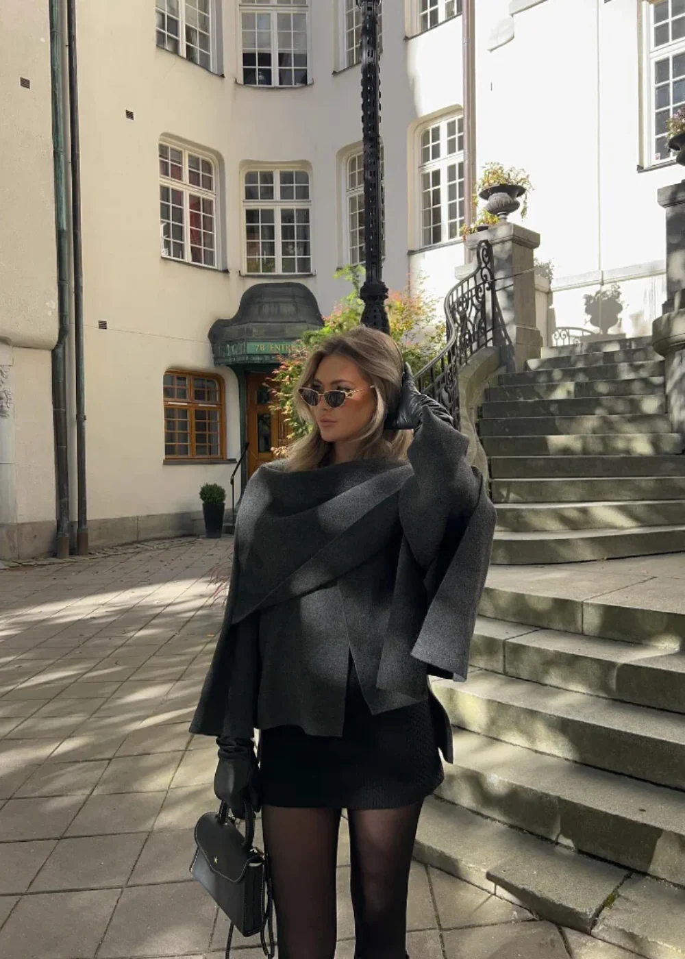Ophelia | Luxe Cape Coat - Image 6