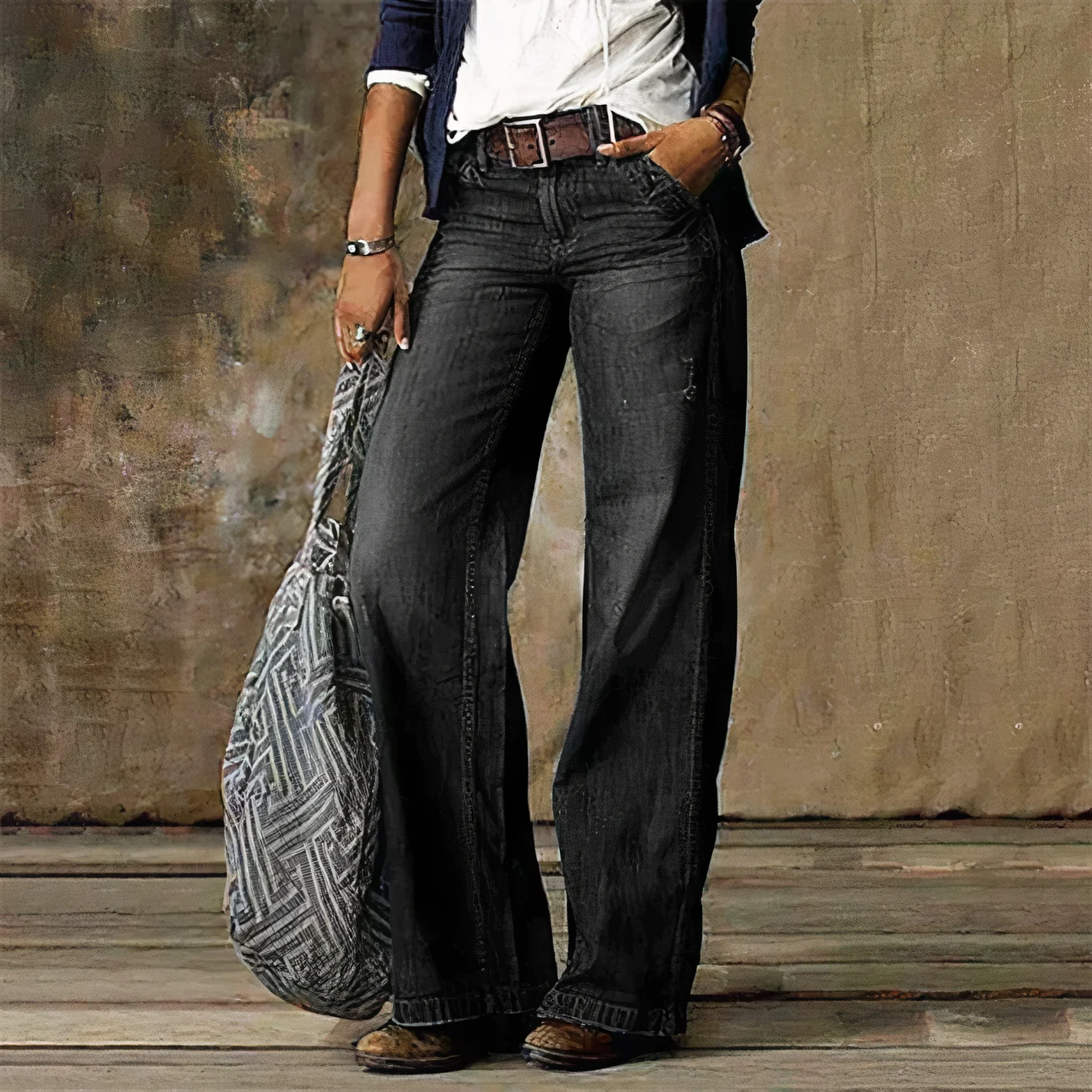 Ottilia | Retro Denim Trouser - Image 4