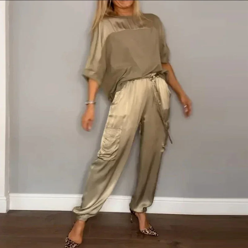 Paige | Elegant Satin Set - Image 2