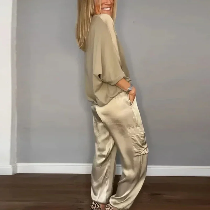 Paige | Elegant Satin Set - Image 3