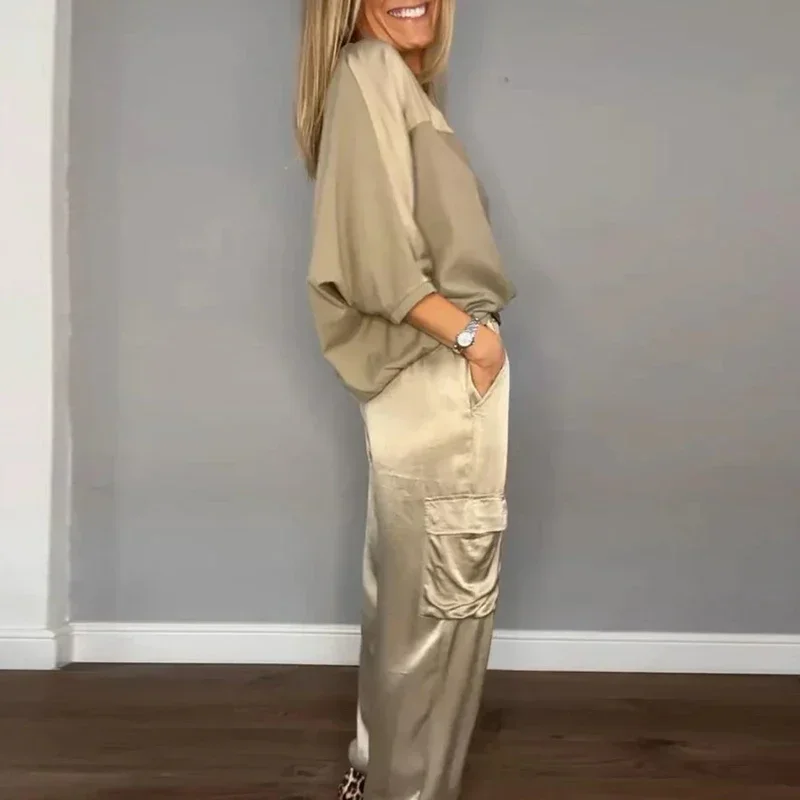 Paige | Elegant Satin Set - Image 4