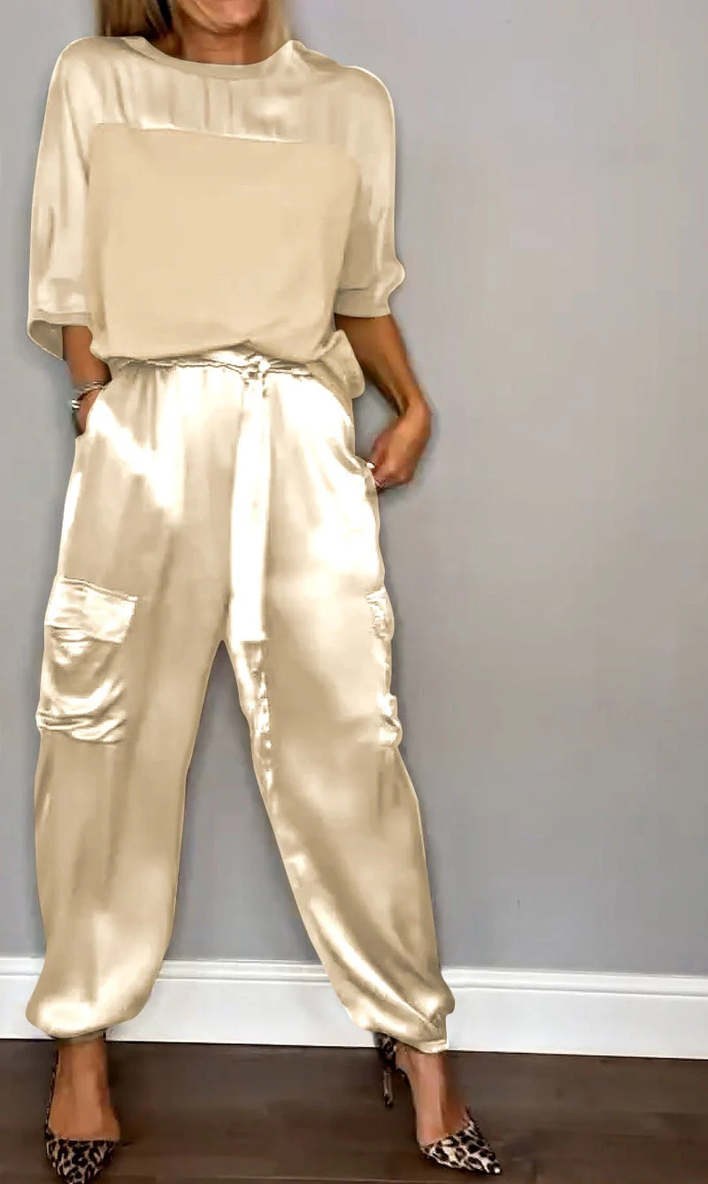 Paige | Elegant Satin Set - Image 5