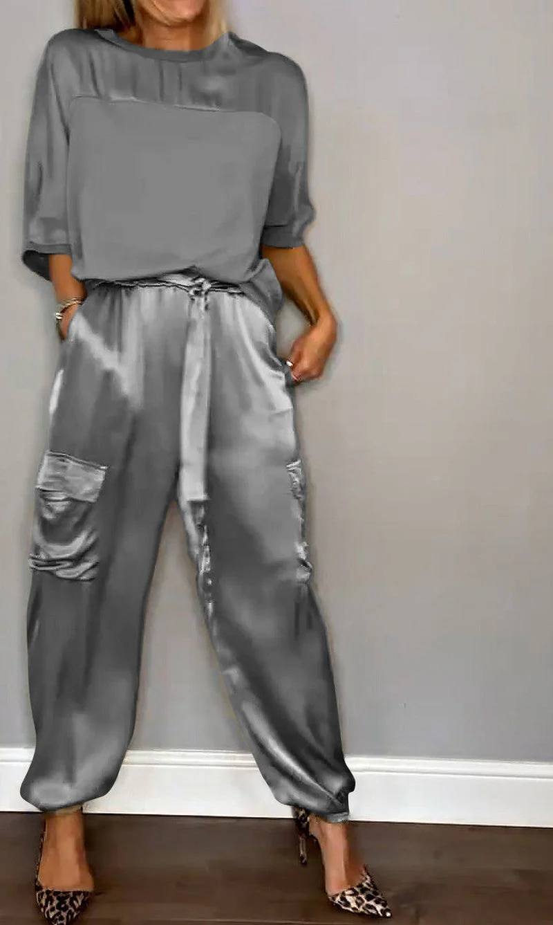 Paige | Elegant Satin Set - Image 7