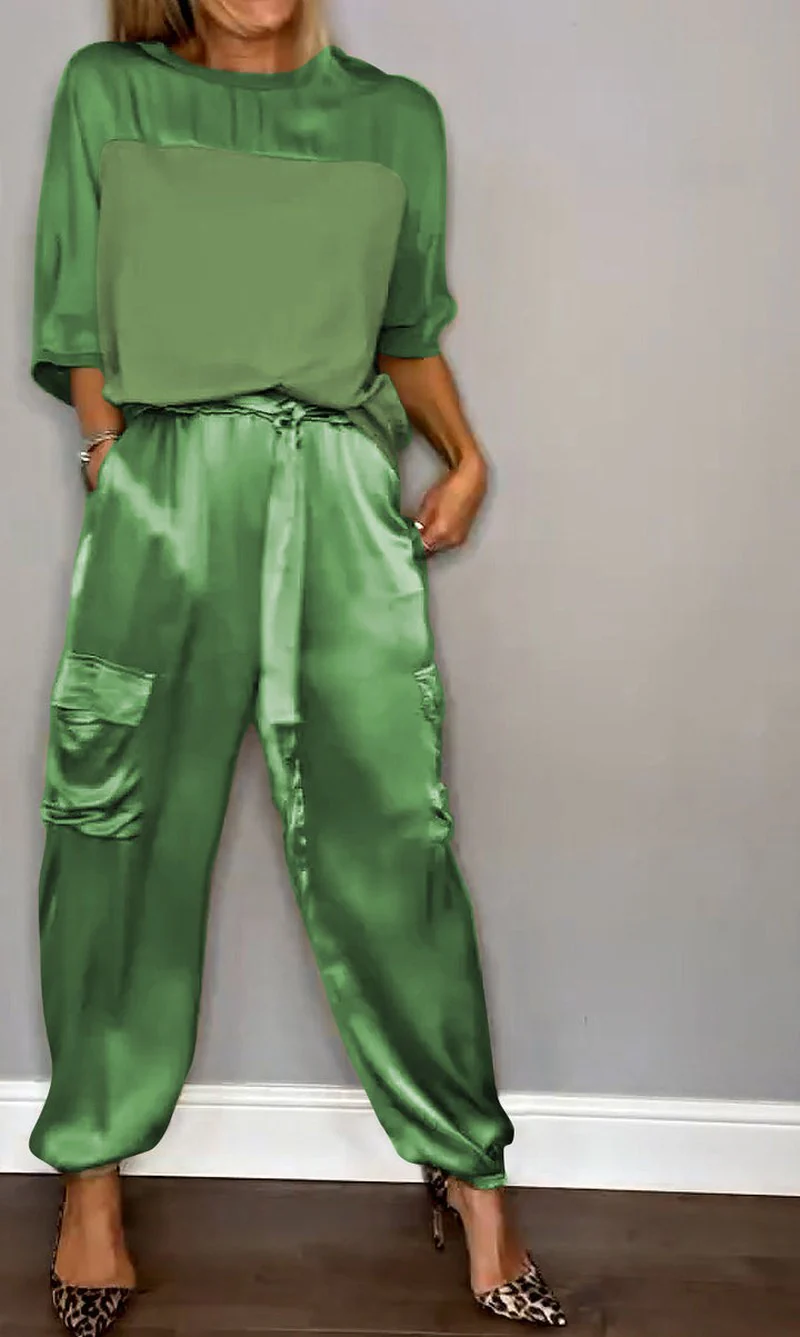 Paige | Elegant Satin Set - Image 9