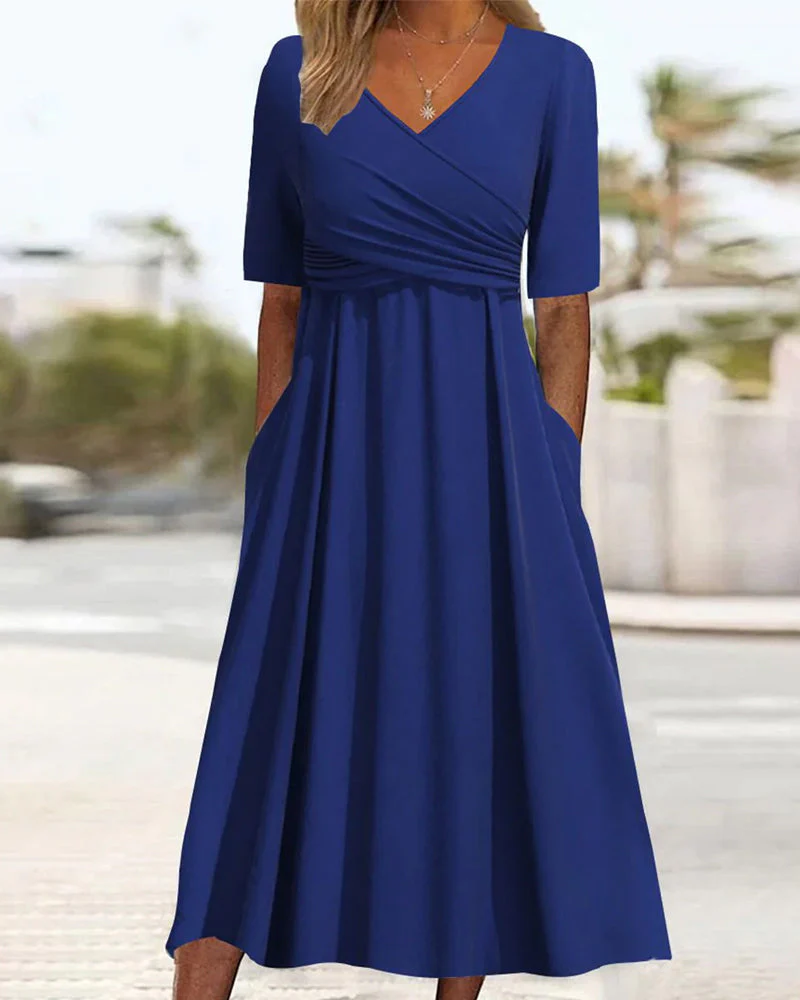 Penelope | Crossover Dress - Image 2