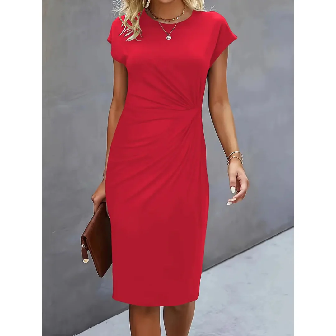 Persephone | Waist Accent Style Dress - Image 3