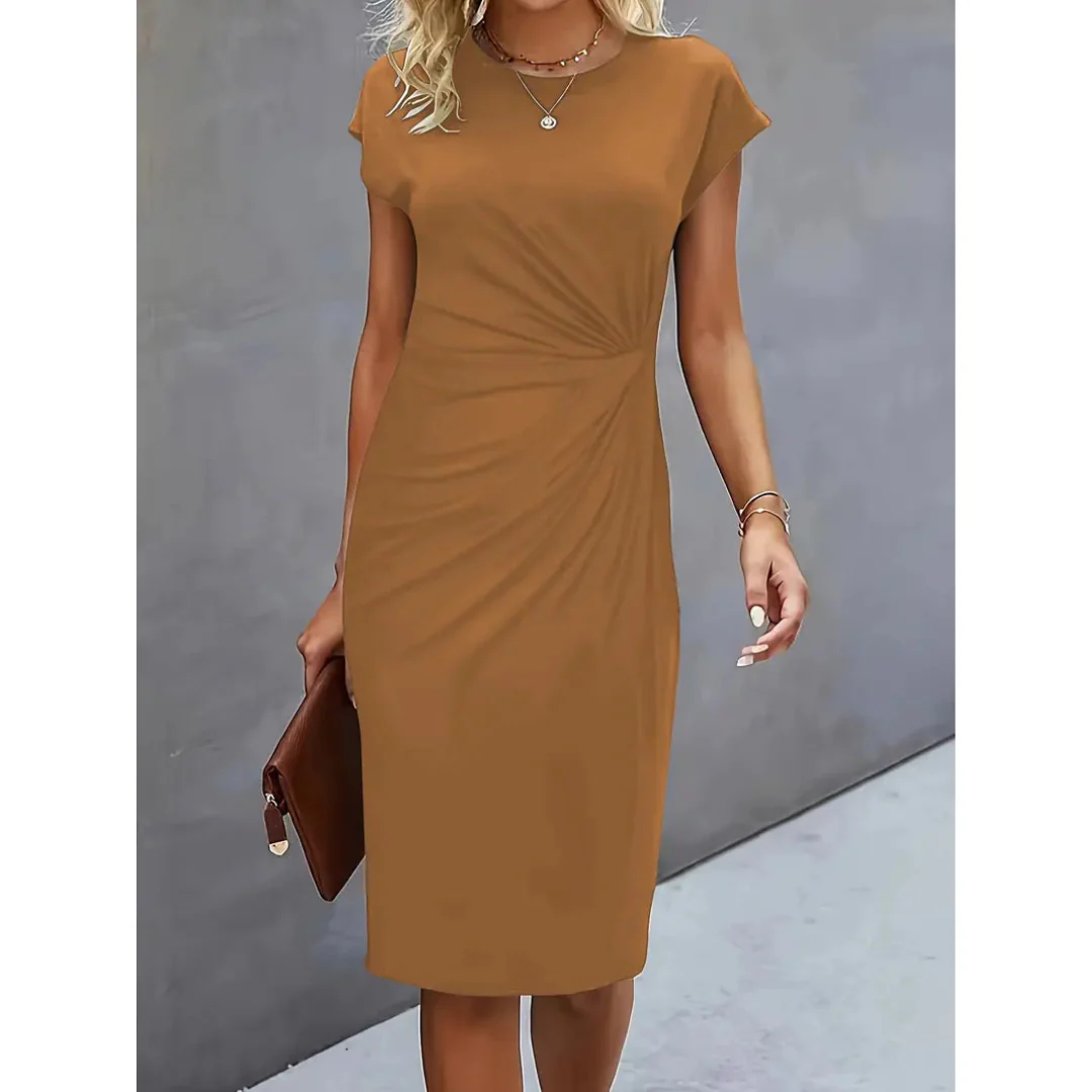 Persephone | Waist Accent Style Dress - Image 4