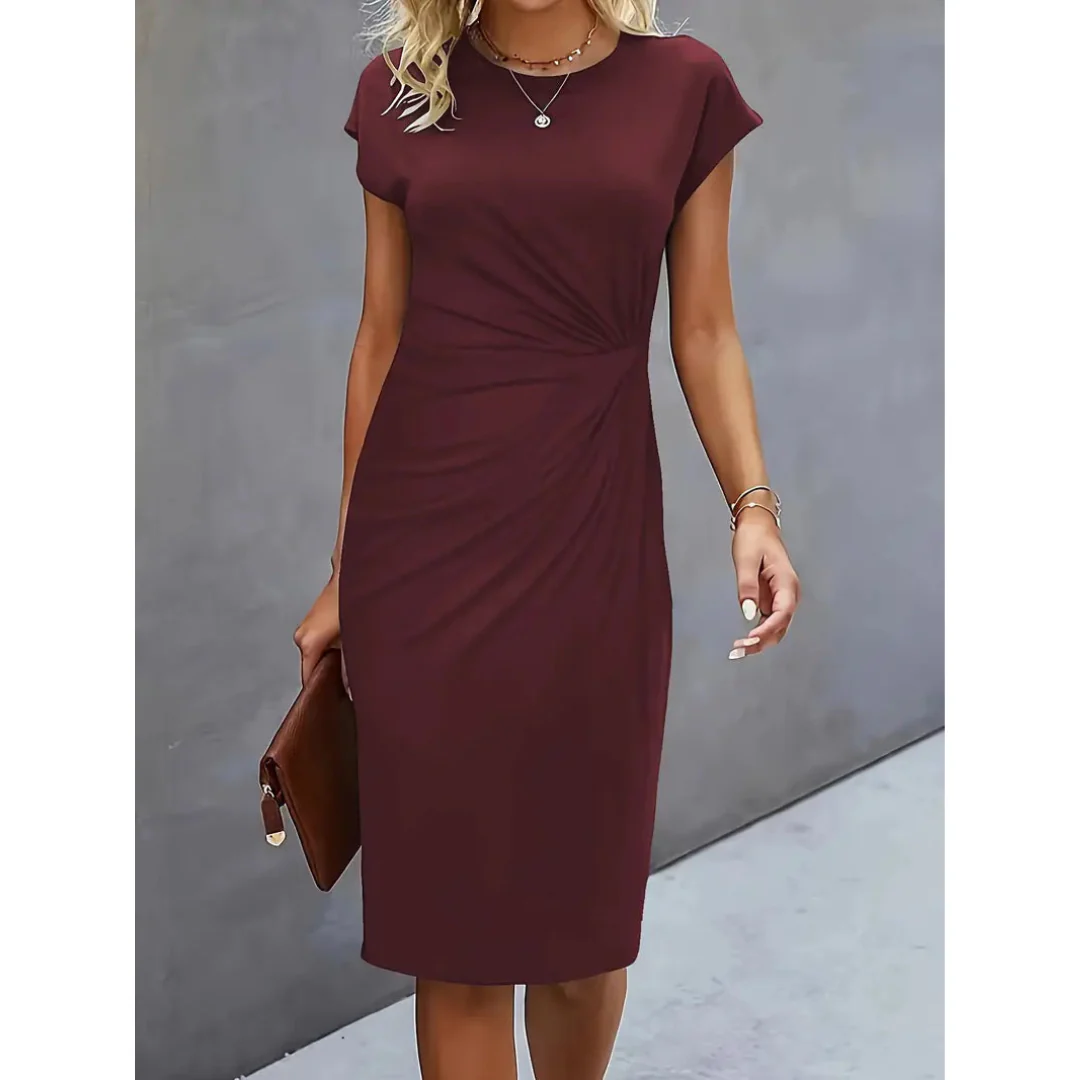 Persephone | Waist Accent Style Dress - Image 9