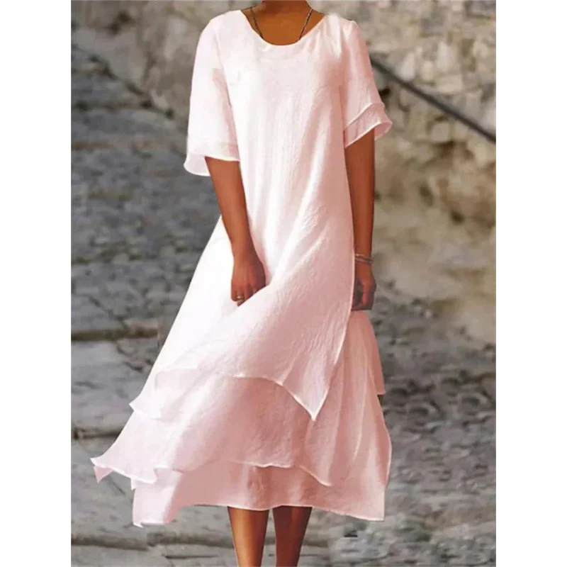 Phoebe | Comfortable Elegant Women's Midi Dress