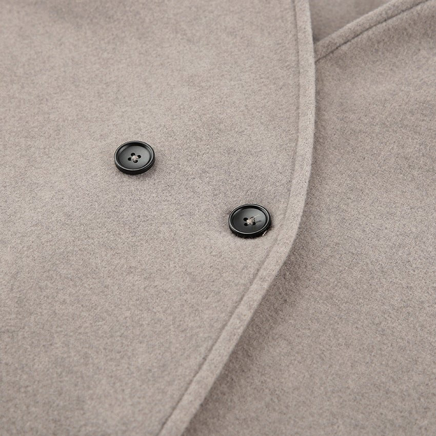 Poppy | Double-Breasted Wool Coat - Image 5