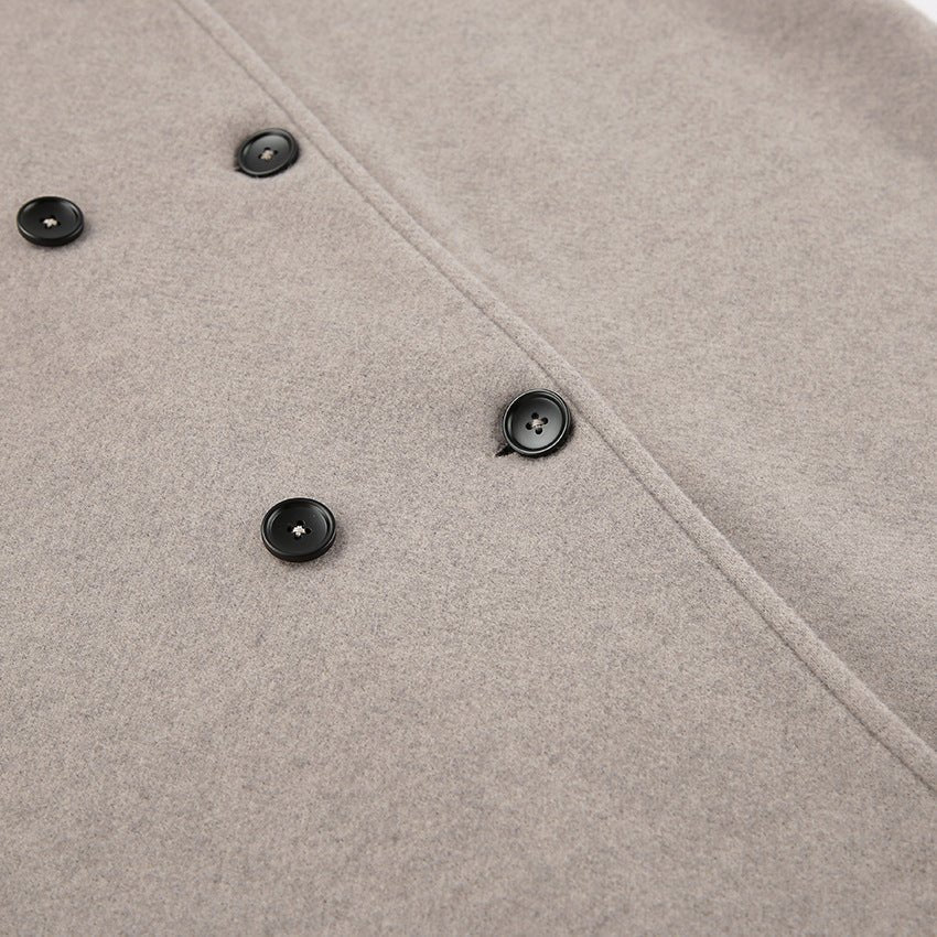Poppy | Double-Breasted Wool Coat - Image 6