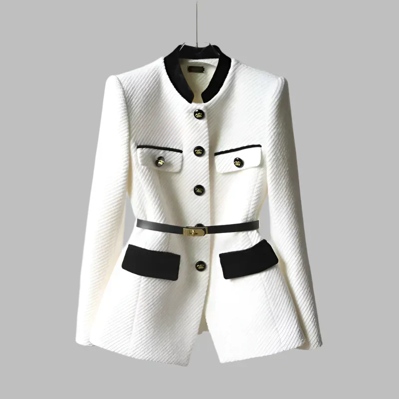 Posey | Elegant Buttoned Jacket - Image 2