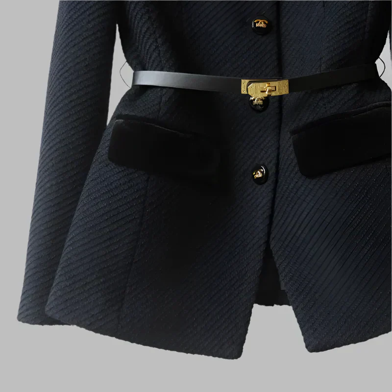 Posey | Elegant Buttoned Jacket - Image 5