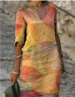 Primrose | Women's Graphic Print Summer Mini Dress - Image 11