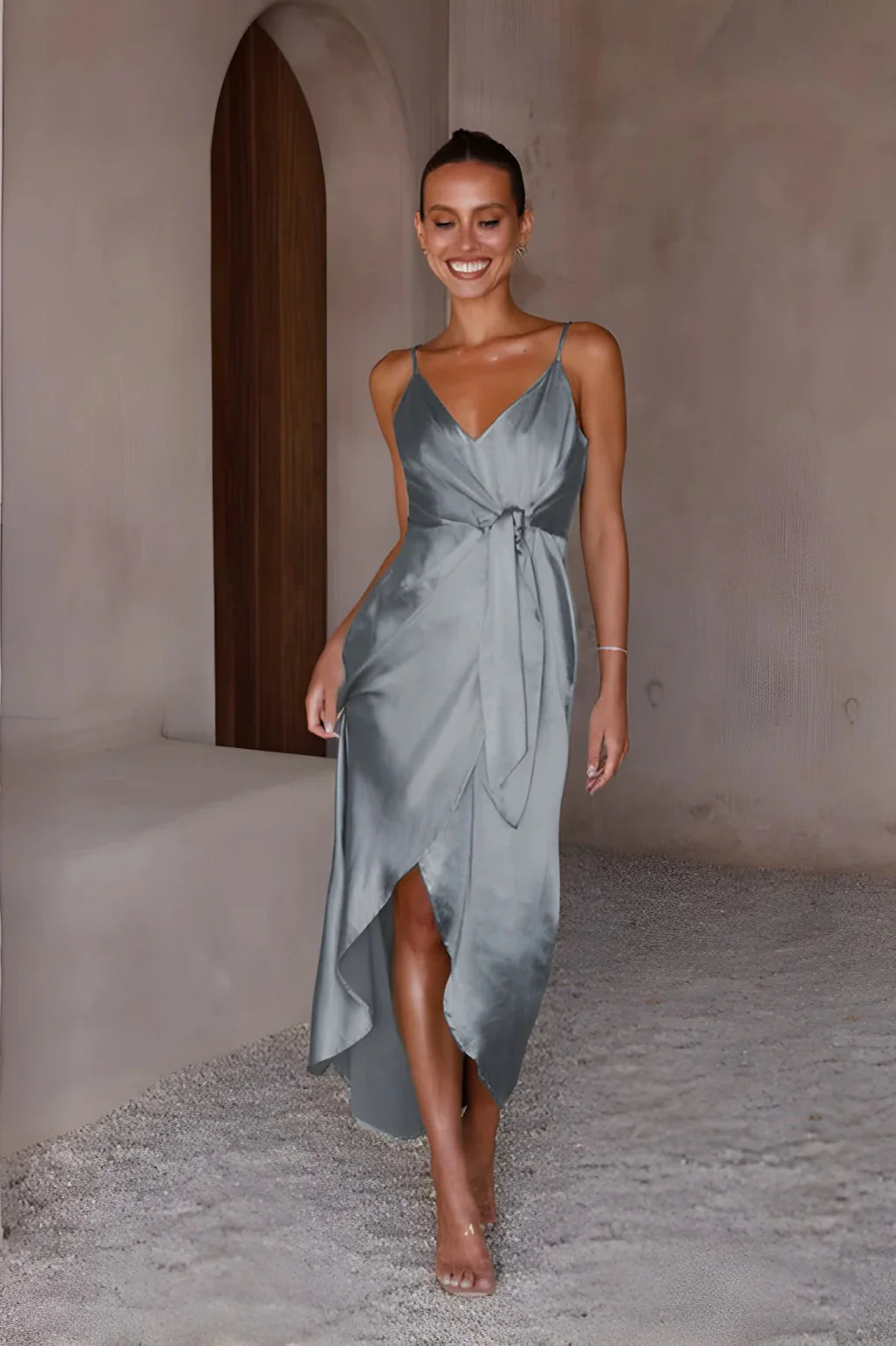 Reverie | Sleeveless V-Neck Dress - Image 17