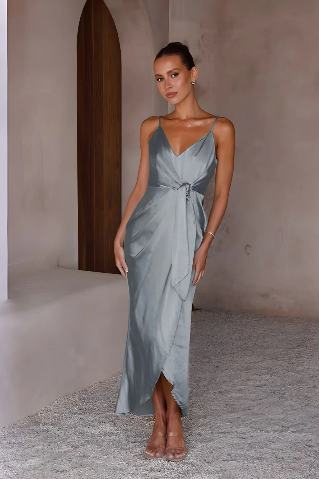 Reverie | Sleeveless V-Neck Dress - Image 18