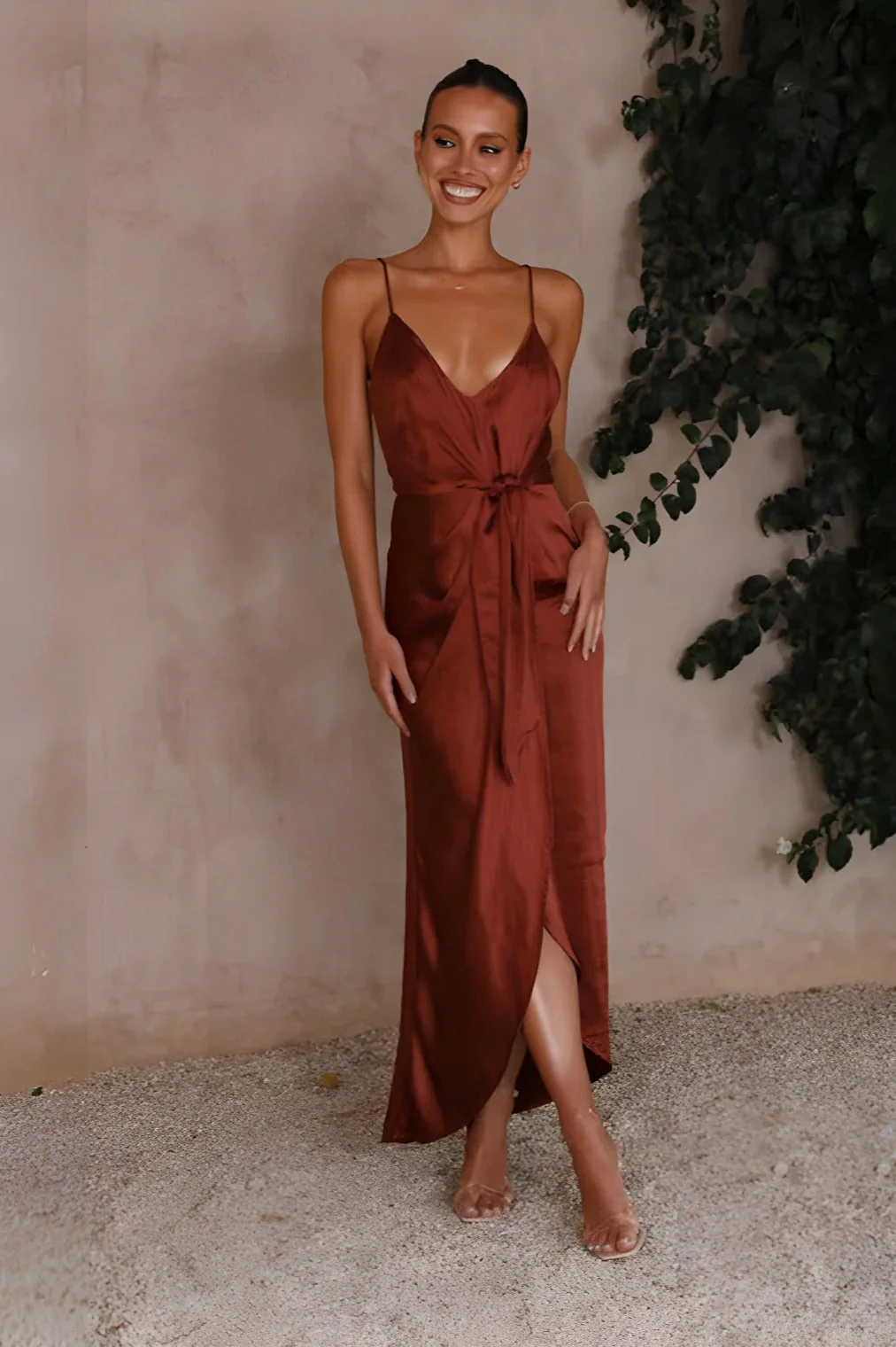 Reverie | Sleeveless V-Neck Dress - Image 3
