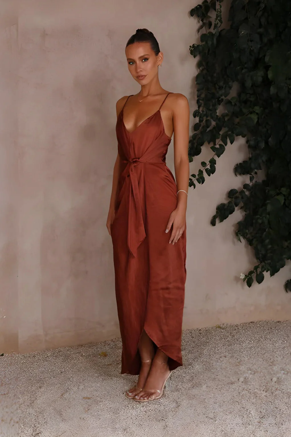 Reverie | Sleeveless V-Neck Dress - Image 4