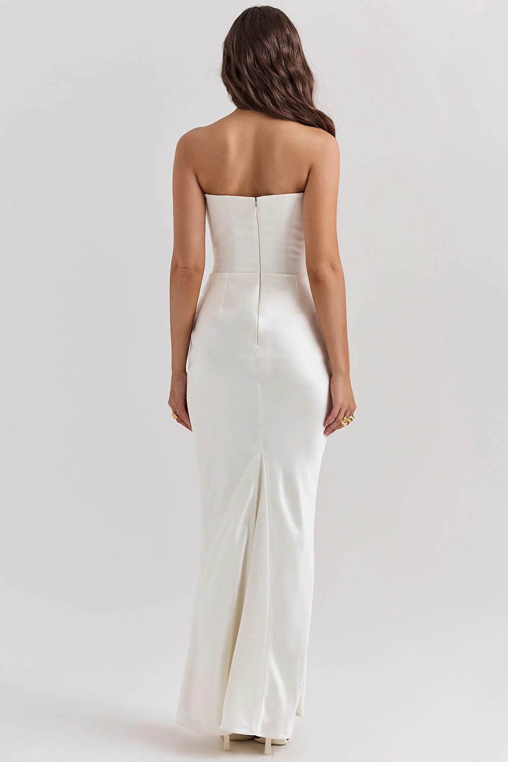 Romy | Strapless Corset Maxi Dress - Image 19