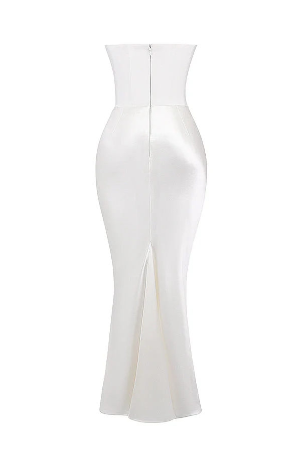 Romy | Strapless Corset Maxi Dress - Image 26