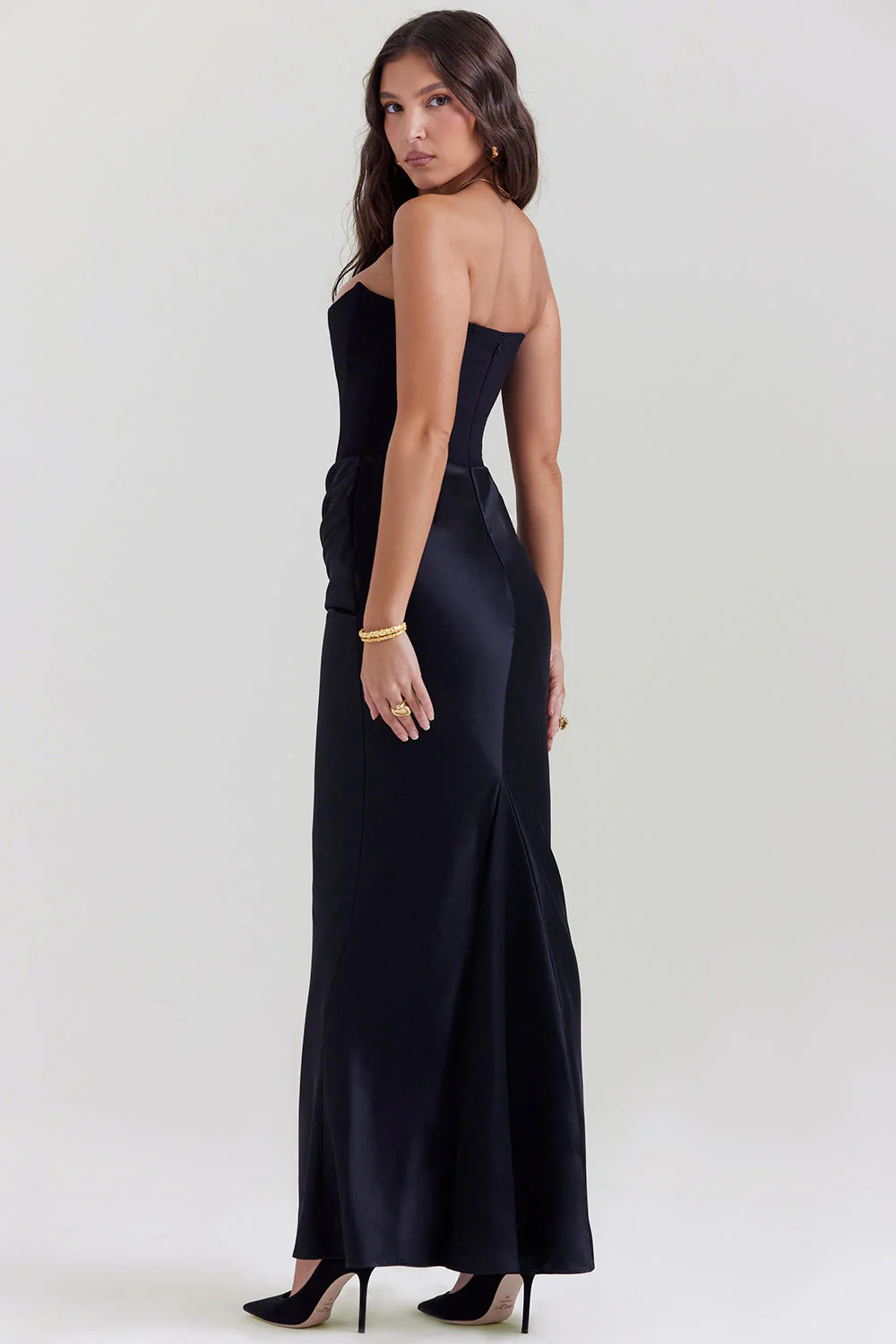 Romy | Strapless Corset Maxi Dress - Image 29