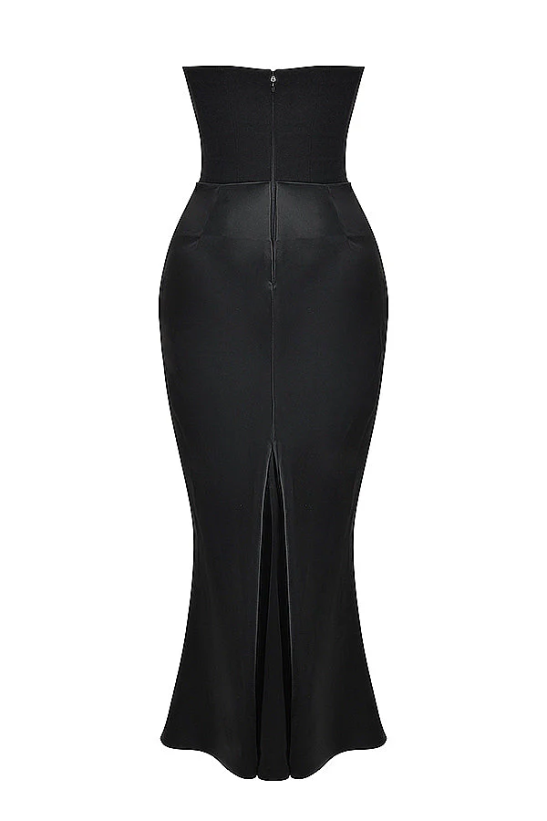 Romy | Strapless Corset Maxi Dress - Image 34