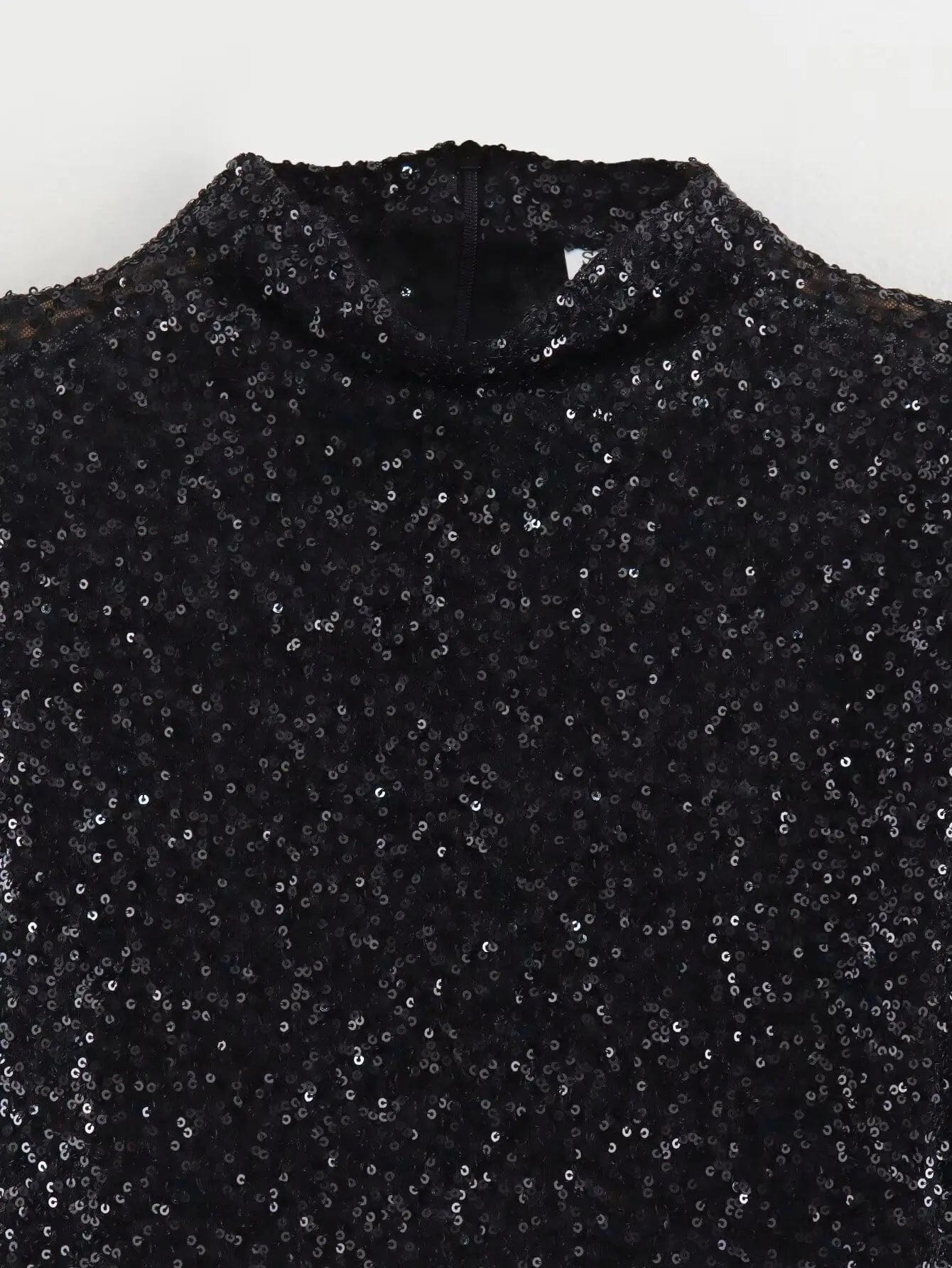 Saskia | Quilted Glitter Mini Dress - Image 10