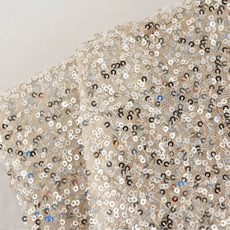 Saskia | Quilted Glitter Mini Dress - Image 9