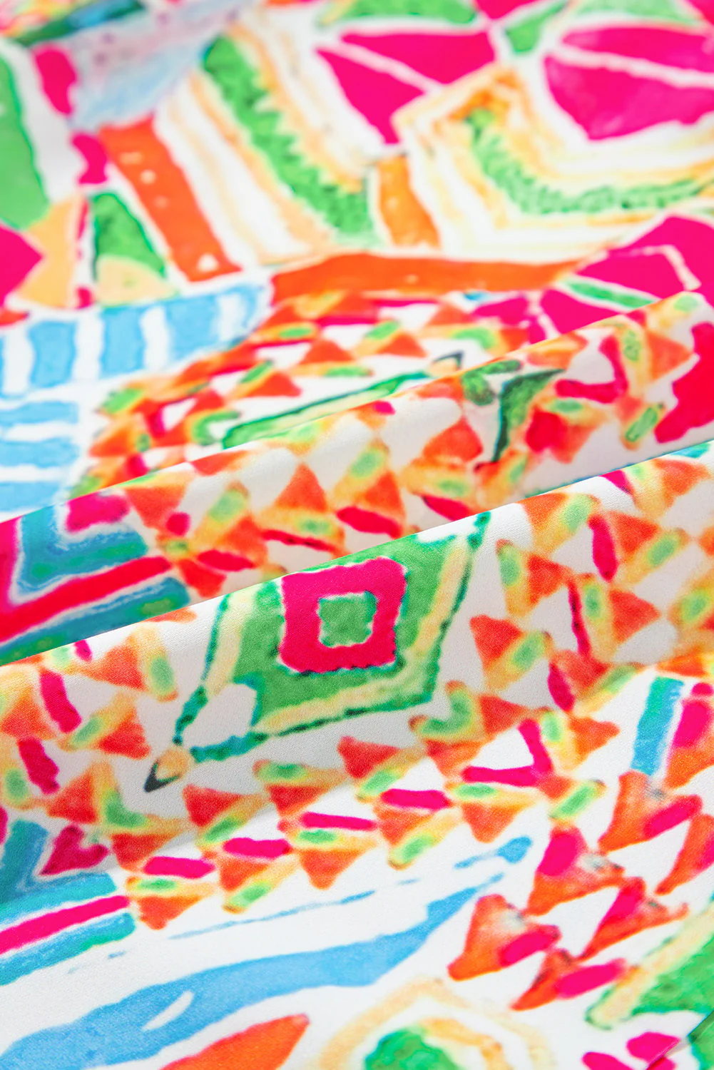 Selah | Geometric Print Shirt Dress - Image 9