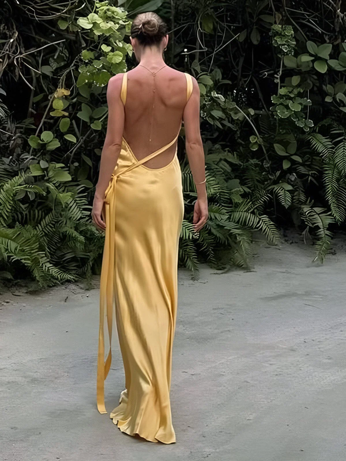 Selina | Satin Halter Dress - Image 4