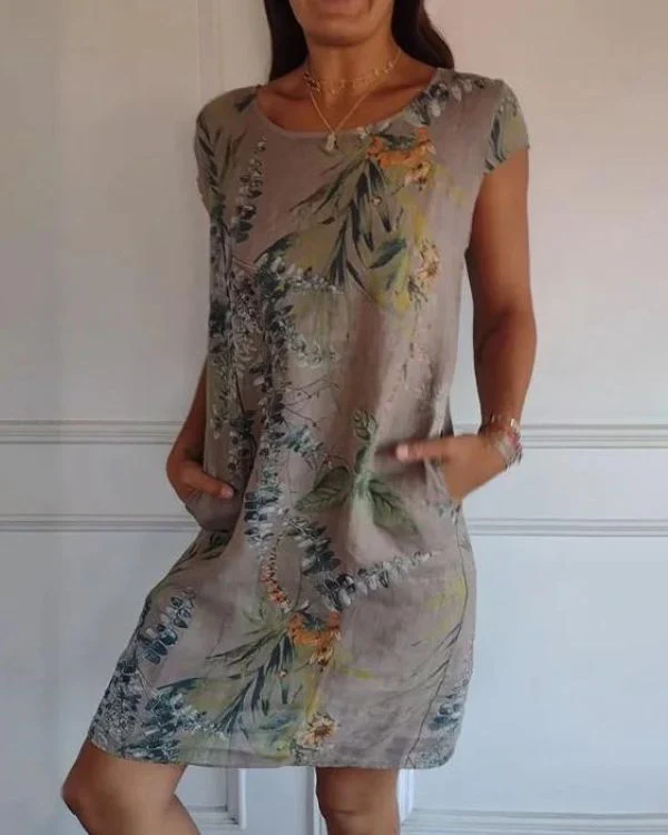 Seraphina | Cotton-Linen Summer Dress - Image 3