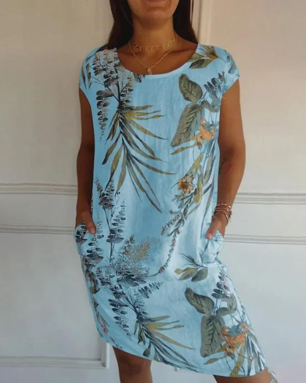 Seraphina | Cotton-Linen Summer Dress - Image 4