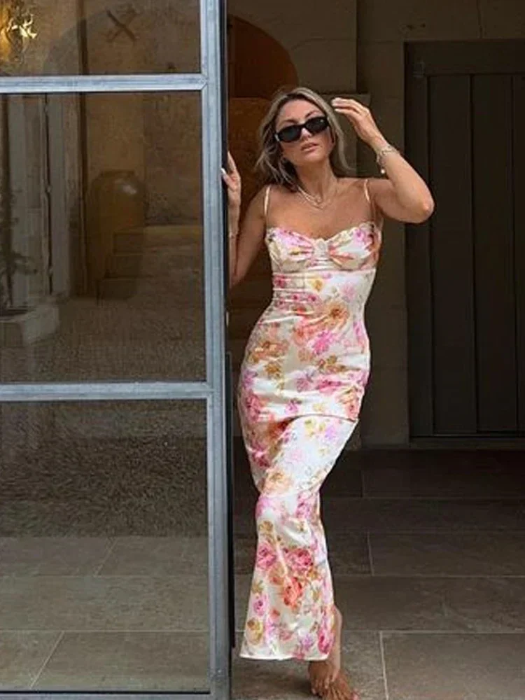 Seren | Elegant Floral Dress - Image 2