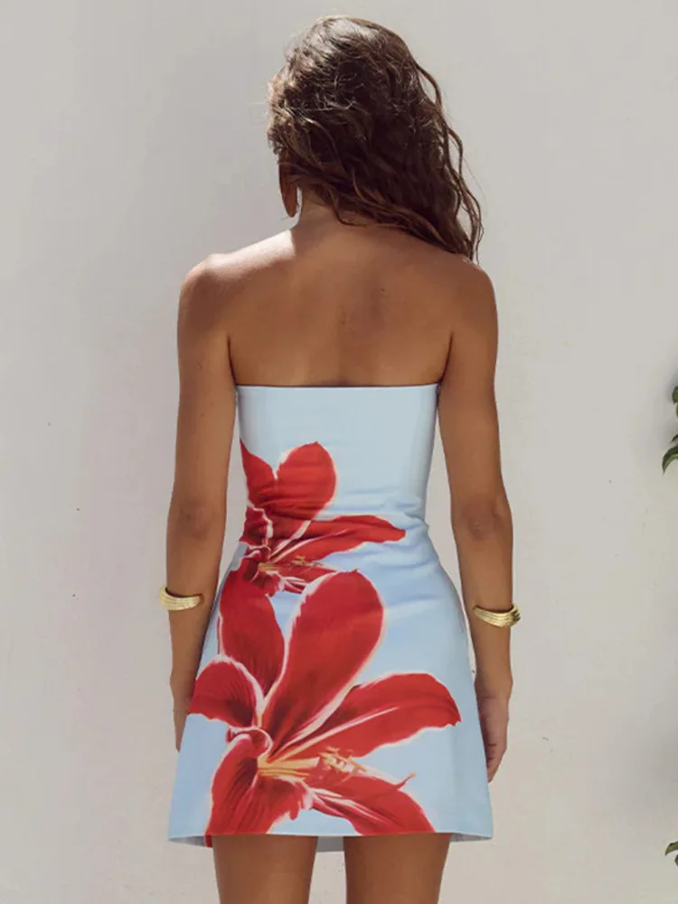 Sylvie | Bloom Mini Dress - Image 3