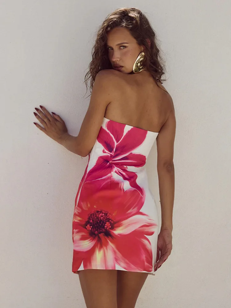 Sylvie | Bloom Mini Dress - Image 5