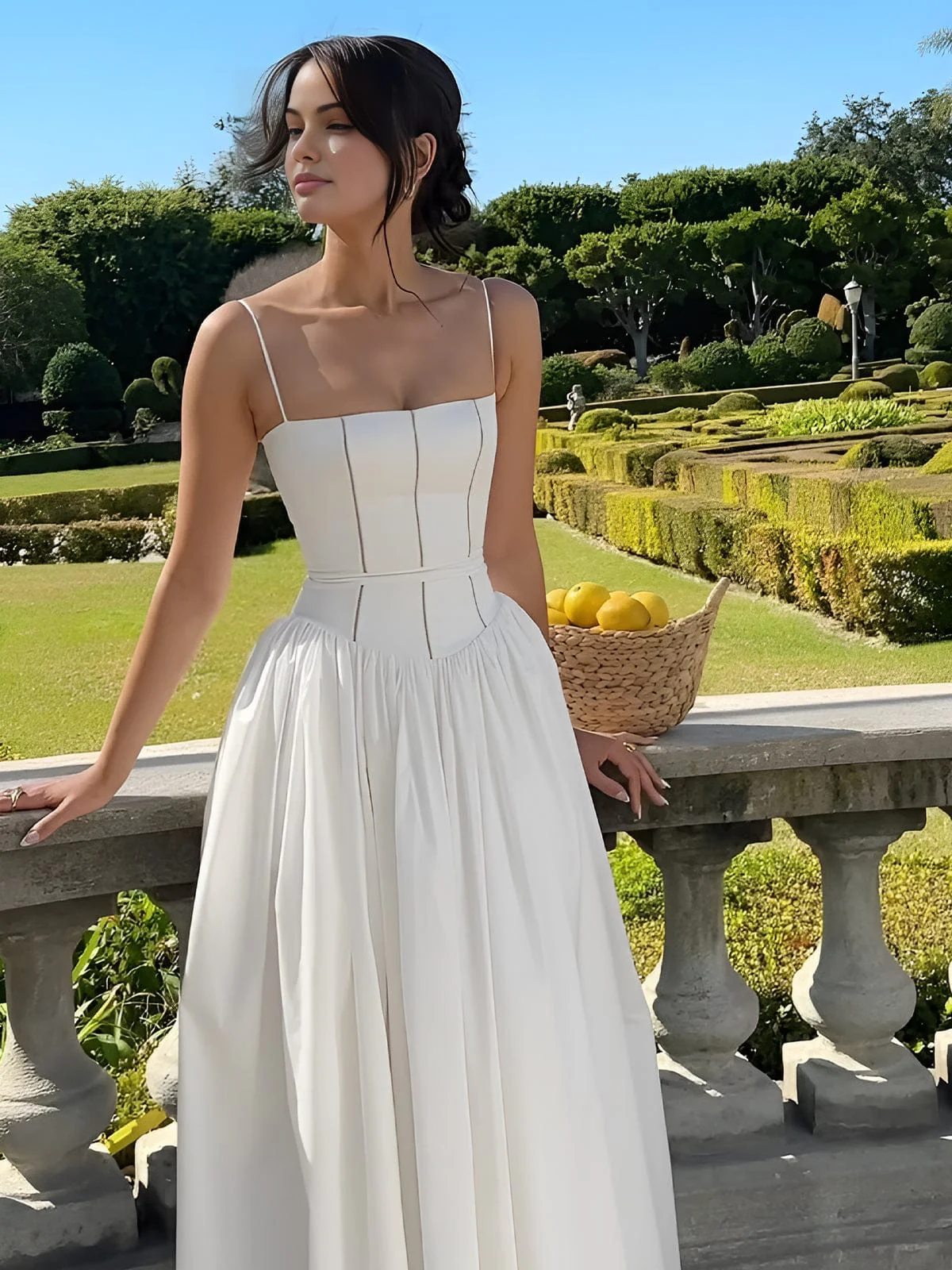 Thalia | Long Flowing Dress - Image 2