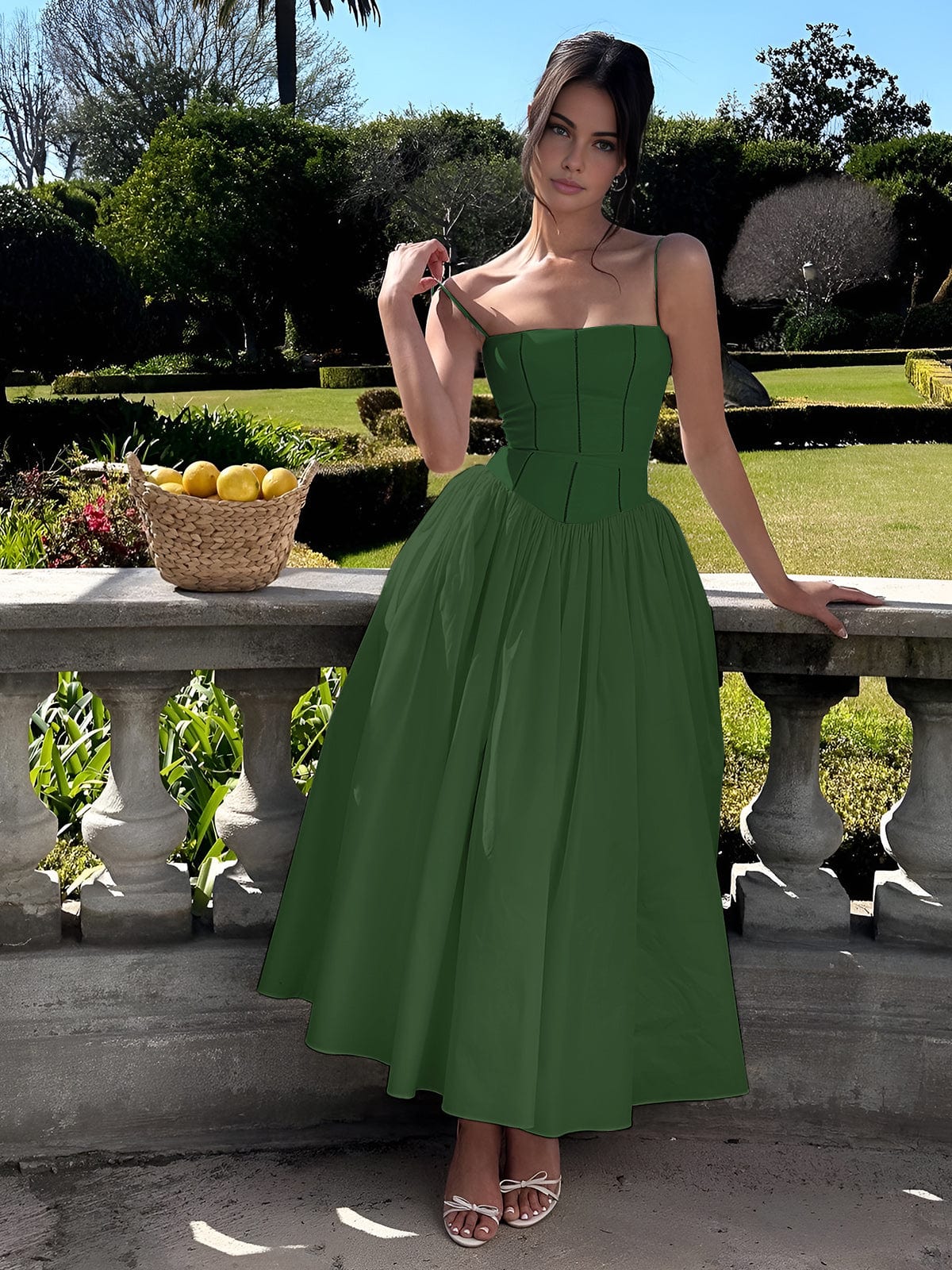 Thalia | Long Flowing Dress - Image 7