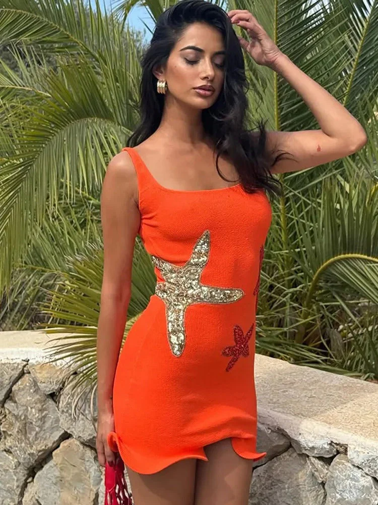 Thea | Embellished Mini Dress - Image 3