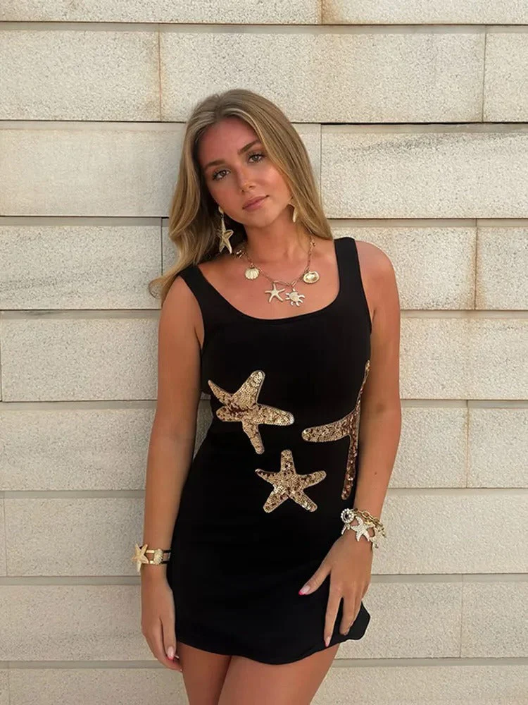 Thea | Embellished Mini Dress - Image 6